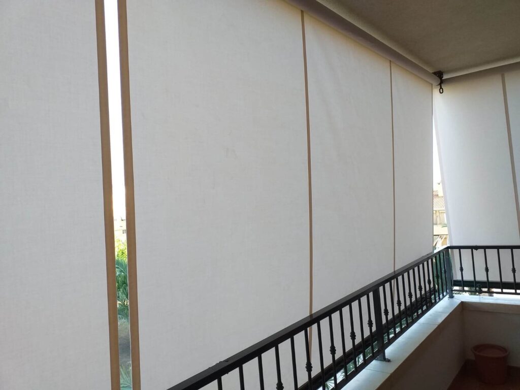 Toldos estor para balcón