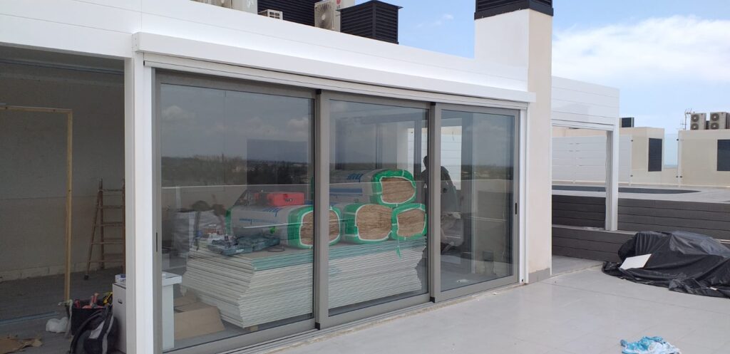 acristalar una terraza