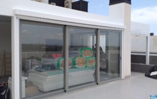 acristalar una terraza
